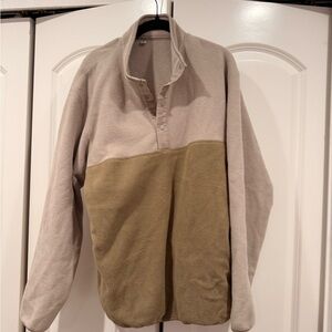 Uniqlo Light Brown Fleece Jacket